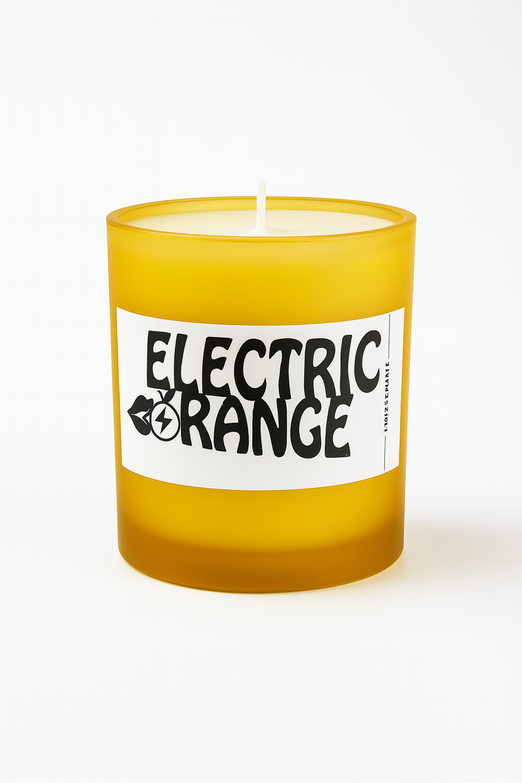 Electric Orange Candle