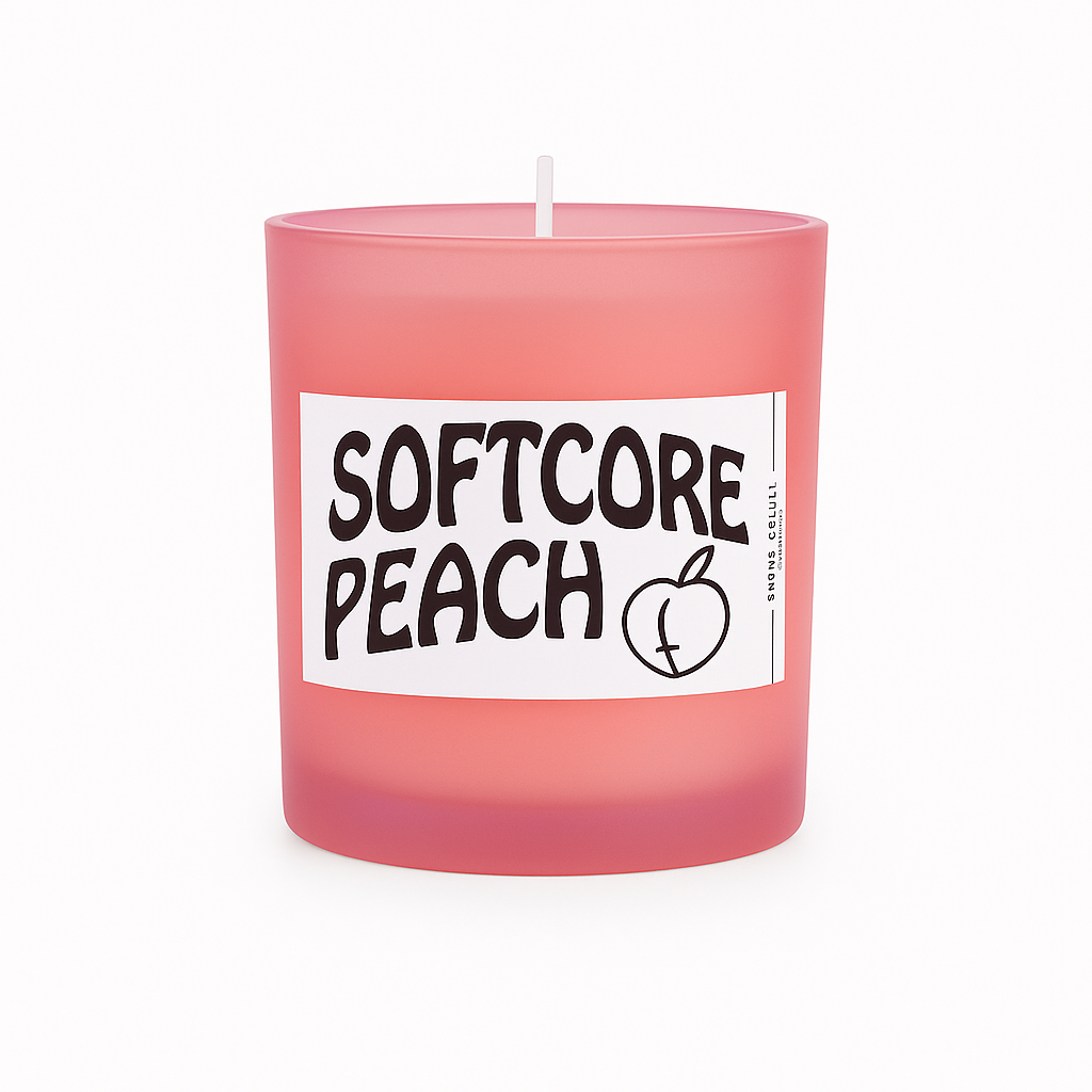 Softcore Peach Candle