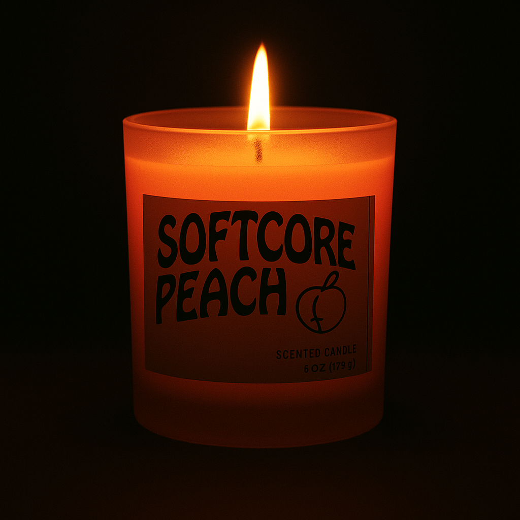 Softcore Peach Candle