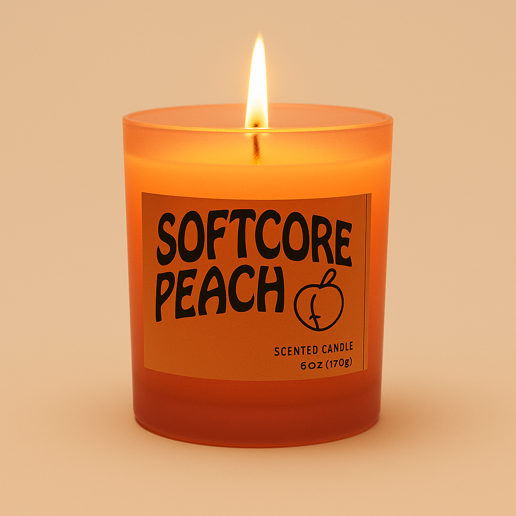 Softcore Peach Candle