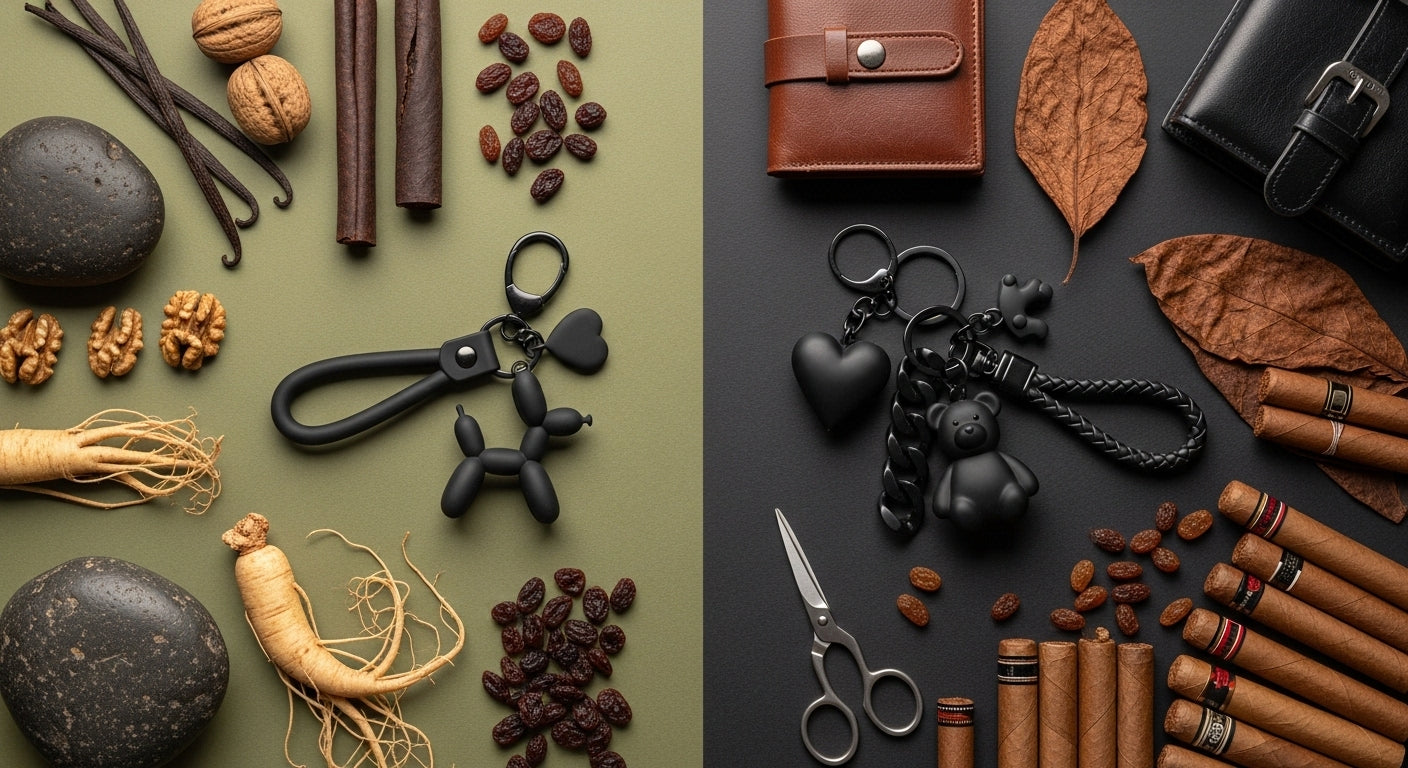 🖤 Mini Teddy Bear Charm – Black