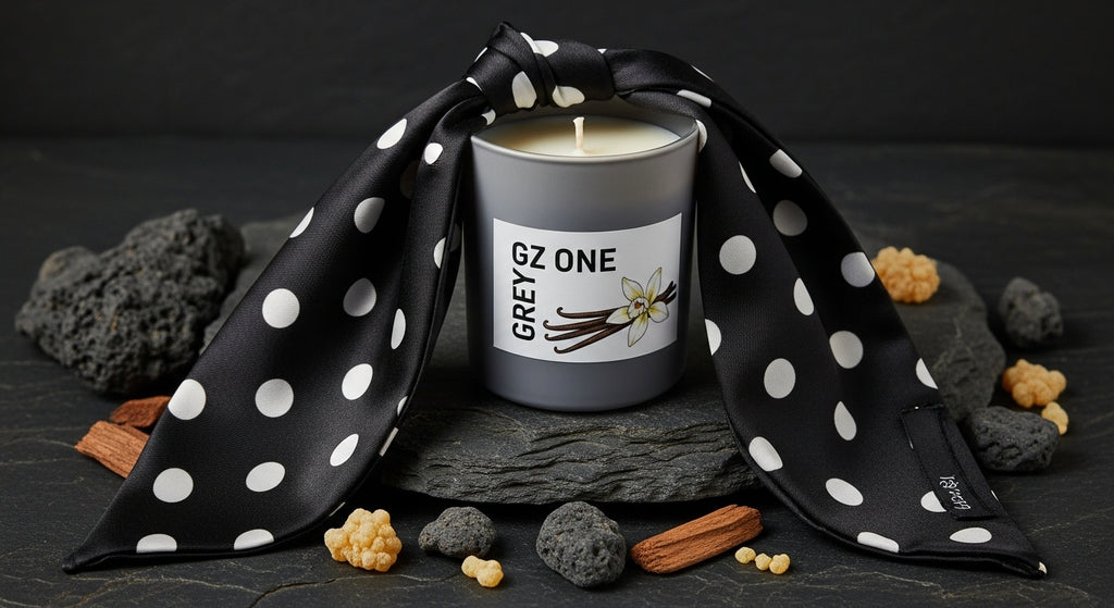 🖤 Dot Me Twilly Scarf